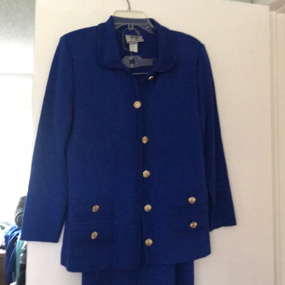 Royal blue Mita 2 piece suit